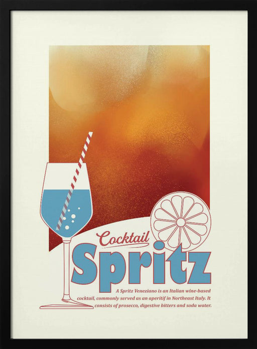 Aperol Spritz print - Dion Gem Framed Art | Home or Office Art