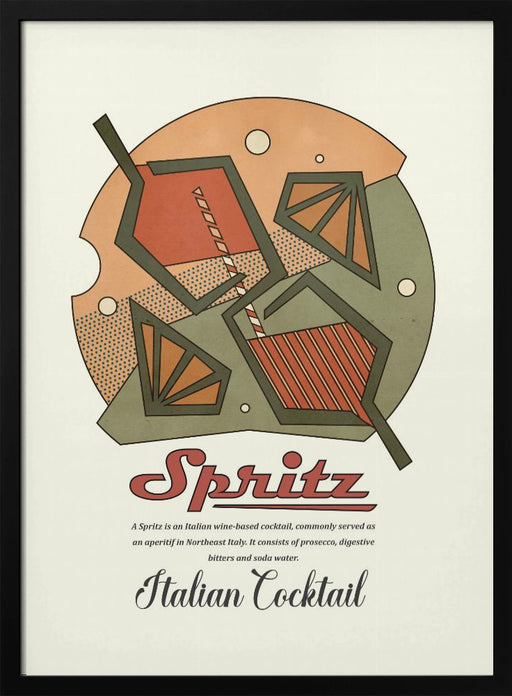 Geometrical spritz print - Dion Gem Framed Art | Home or Office Art