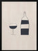 Wine - Ivy Green Illustrations Framed Art | Home or Office Art