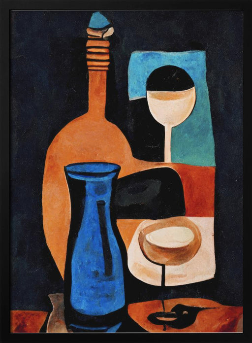 Still Life With Wine - Treechild Framed Art | Home or Office Art