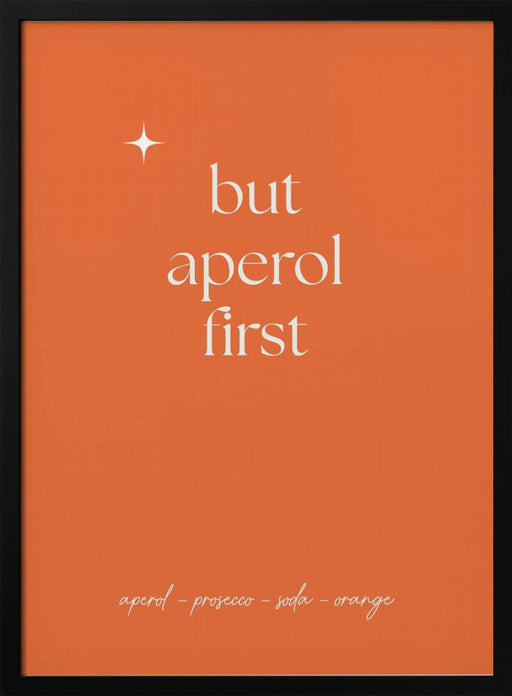 Aperol - Anne-Marie Volfova Framed Art | Home or Office Art