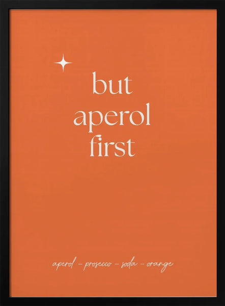 Aperol - Anne-Marie Volfova Framed Art | Home or Office Art