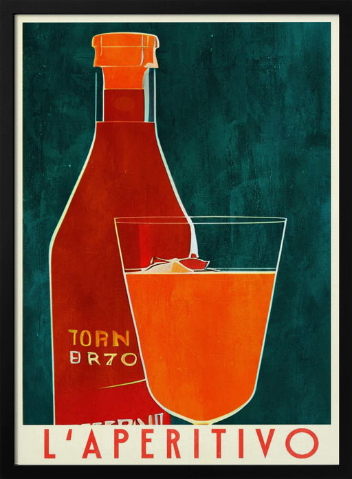 L&#039;aperitivo - Bo Anderson Framed Art | Home or Office Art