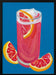 Grapefruit Paloma Blue - Alice Straker Framed Art | Home or Office Art