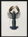 Crimson Crawfish - Charles Dessalines D Orbigny Framed Art | Home or Office Art