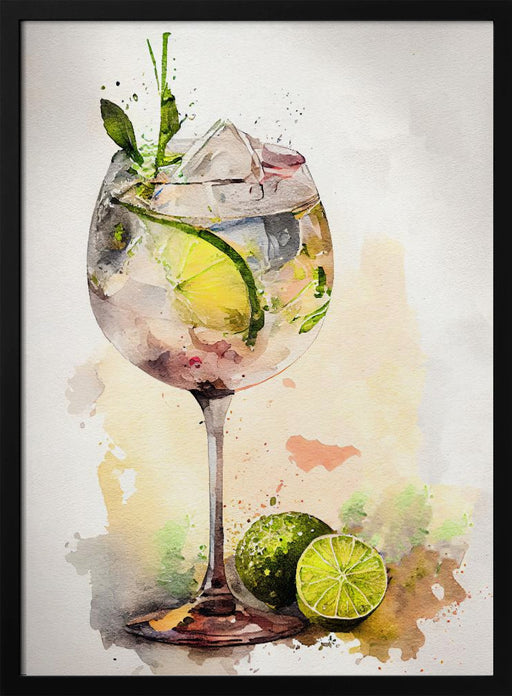 Drinks cocktail - Justyna Jaszke Framed Art | Home or Office Art