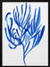 Blue Aquatic Plant Poster 4 - cartissi Framed Art | Home or Office Art