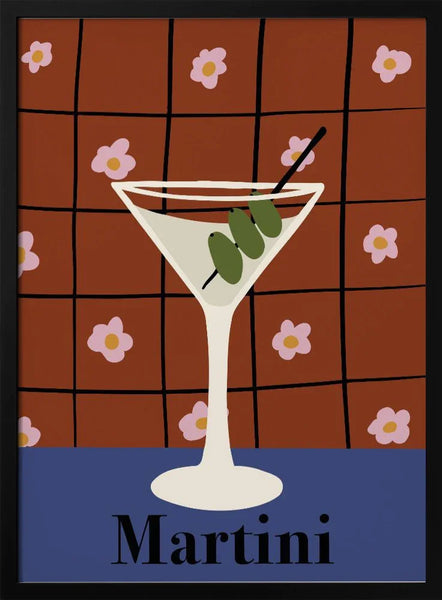 Martini - Miho Art Studio Framed Art | Home or Office Art