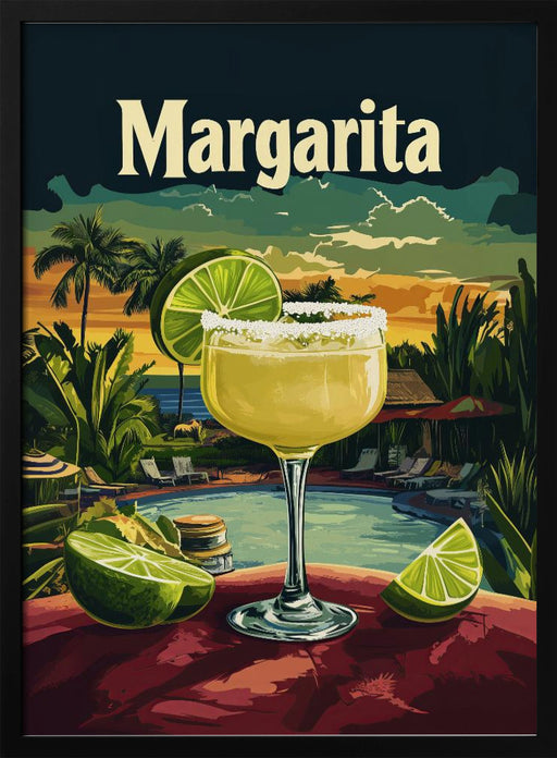 Margarita Vintage - Andreas Magnusson Framed Art | Home or Office Art