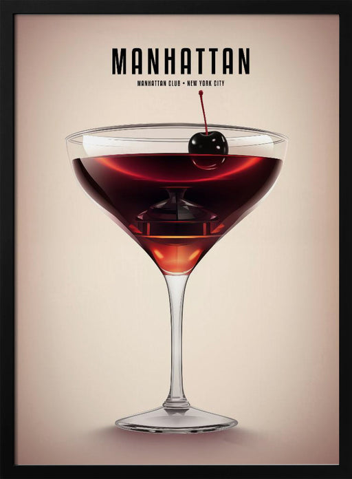 Manhattan Cocktail - Andreas Magnusson Framed Art | Home or Office Art