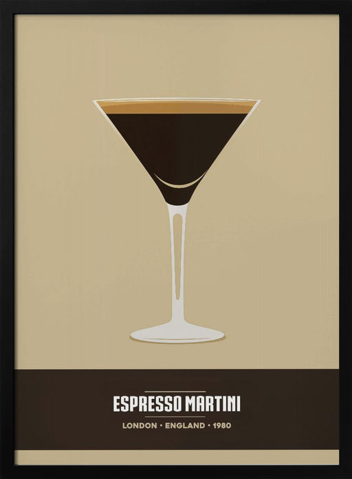 Espresso Martini - Andreas Magnusson Framed Art | Home or Office Art