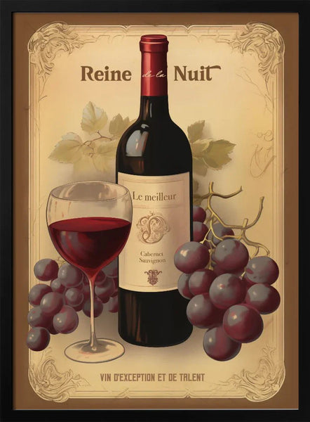 Reine De La Nuit - Andreas Magnusson Framed Art | Home or Office Art