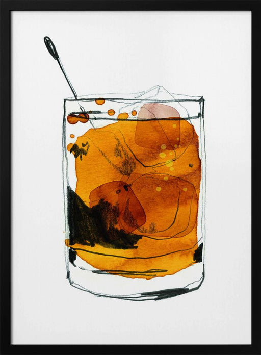 Whisky - Ekaterina Koroleva Framed Art | Home or Office Art