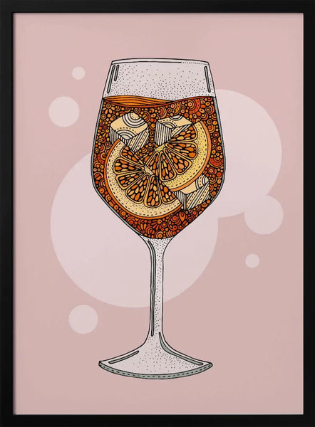 Zesty Glow - Valentina Harper Framed Art | Home or Office Art