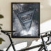 The Triangle Framed Art Aron Tien | Home or Office Art