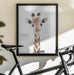 Baby Giraffe Framed Art Kathrin Pienaar | Home or Office Art