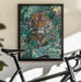 Tiger in the jungle 2 Framed Art Sarah Manovski | Home or Office Art
