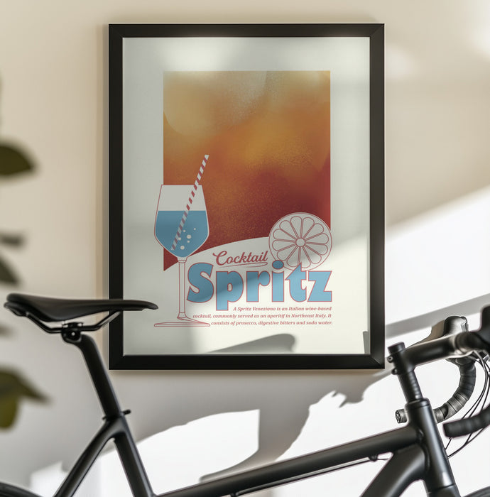 Aperol Spritz print - Dion Gem Framed Art | Home or Office Art