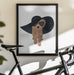 Cockapoo Sun Hat Framed Art Sarah Manovski | Home or Office Art
