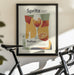 Aperol spritz print - Dion Gem Framed Art | Home or Office Art