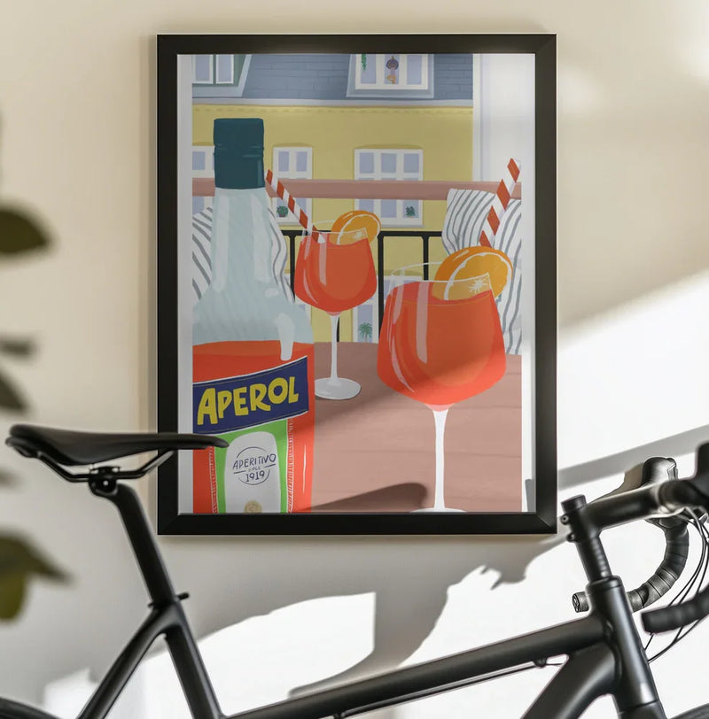 Balcony &quot;Hygge&quot; - ByKammille Framed Art | Home or Office Art