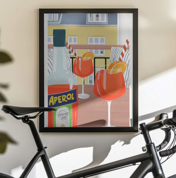 Balcony &quot;Hygge&quot; - ByKammille Framed Art | Home or Office Art