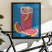 Grapefruit Paloma Blue - Alice Straker Framed Art | Home or Office Art