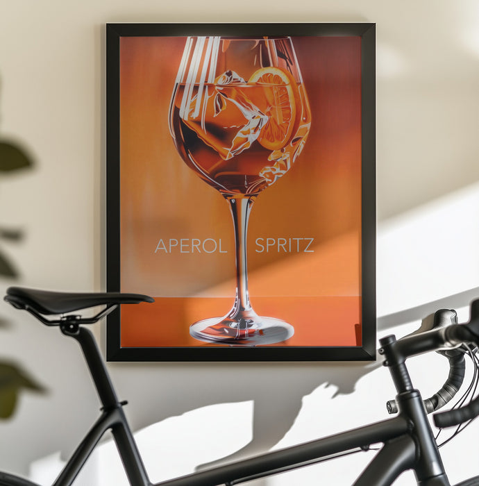 Aperol Spritz Orange - Andreas Magnusson Framed Art | Home or Office Art