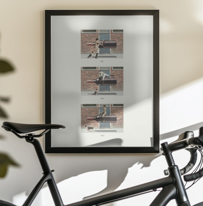 Eqwine Ride - Vertigo Artography Framed Art | Home or Office Art