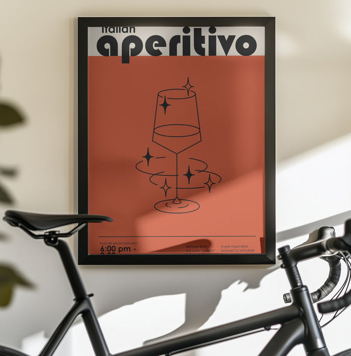 Italian Aperitivo - Paulina Budka Framed Art | Home or Office Art