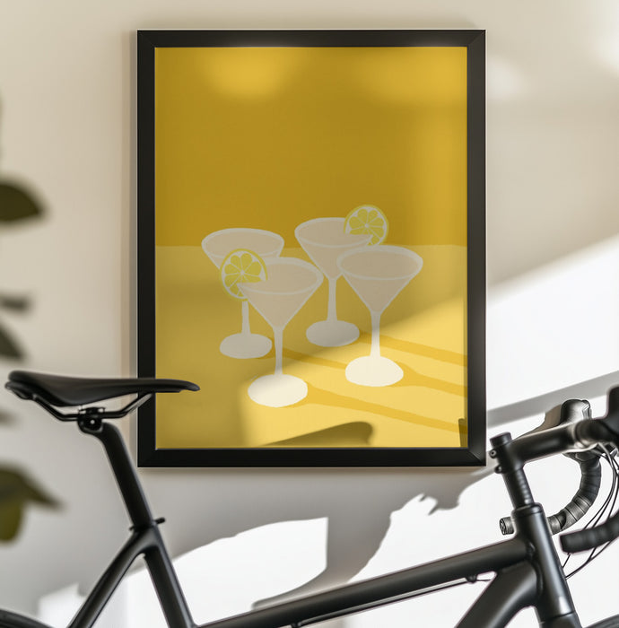 DRINKZ - Wilma Wenåker Framed Art | Home or Office Art