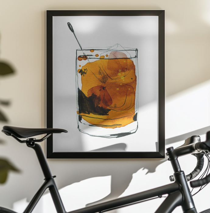 Whisky - Ekaterina Koroleva Framed Art | Home or Office Art