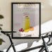 French Sunrise Sip - Nazma Khokhar Framed Art | Home or Office Art