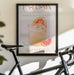 Tequila Sunrise Sip - Nazma Khokhar Framed Art | Home or Office Art