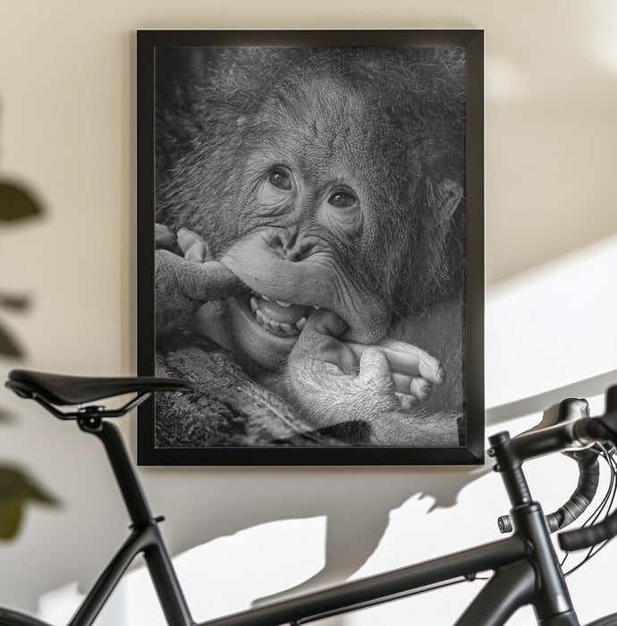 Big Smile.....please Framed Art Angela Muliani Hartojo | Home or Office Art