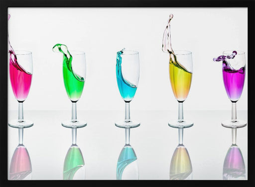 Splashes - Petri Damstén Framed Art | Home or Office Art