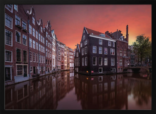 Amsterdam Dawn - Merakiphotographer Framed Art | Home or Office Art