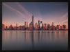Lower Manhattan at dusk - Wei (David) Dai Framed Art | Home or Office Art