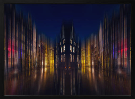 our house in the middle of the street - Stefan Kierek Framed Art | Home or Office Art