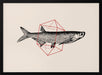 Fish In Geometrics Nº2 - Florent Bodart Framed Art | Home or Office Art