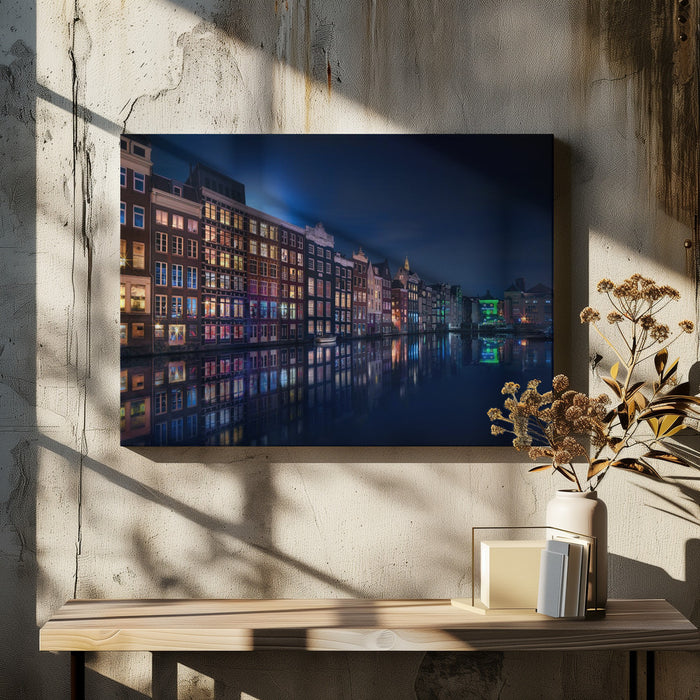 Amsterdam Windows Colors - Jesús M. García Framed Art | Home or Office Art