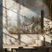 Twin Tower Framed Art Dubai Framed Art Carmine Chiriacò | Home or Office Art