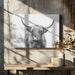 Highland Bull Framed Art Kathrin Pienaar | Home or Office Art