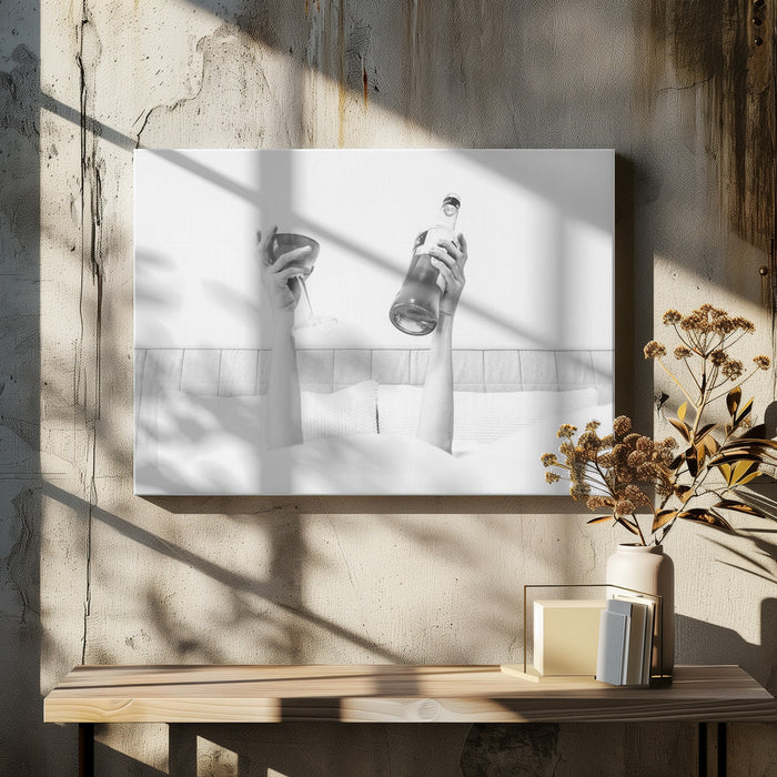 Aperol In Bed Horisontal - Pictufy Studio III Framed Art | Home or Office Art