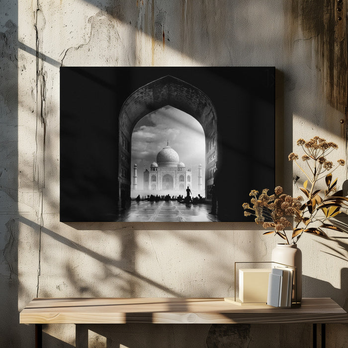 Taj Mahal - Hussain Buhligaha Framed Art | Home or Office Art