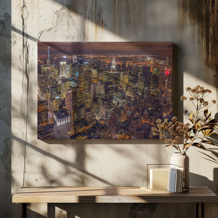 Night Life - Milton Mpounas Framed Art | Home or Office Art