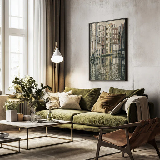 Twin Cities - Andrej Nihil Framed Art | Home or Office Art