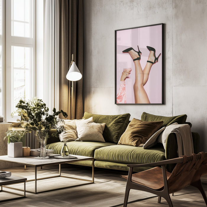 Cheers Peaches - Pictufy Studio III Framed Art | Home or Office Art