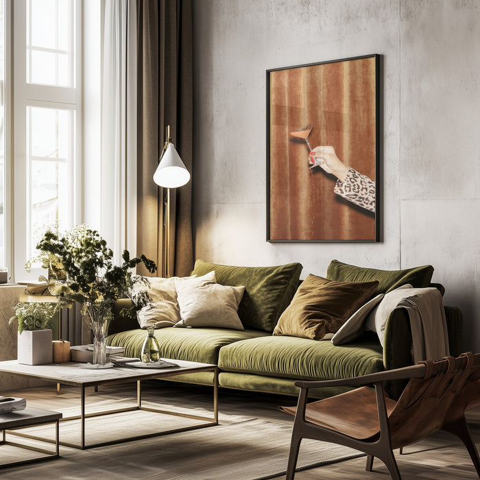 Here's To Now #01 - Pictufy Studio III Framed Art | Home or Office Art