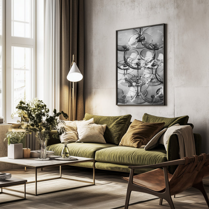Champagne tower_8 - Pictufy Studio III Framed Art | Home or Office Art
